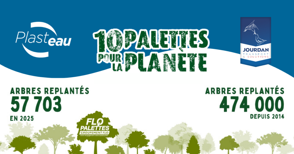 Plasteau et Transport Jourdan : Un engagement durable pour la reforestation