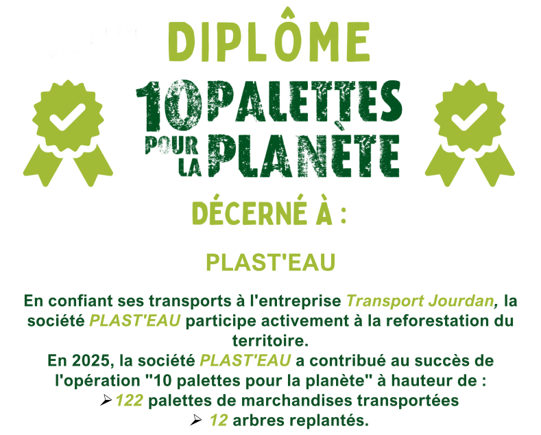 Plasteau et Transport Jourdan : Un engagement durable pour la reforestation